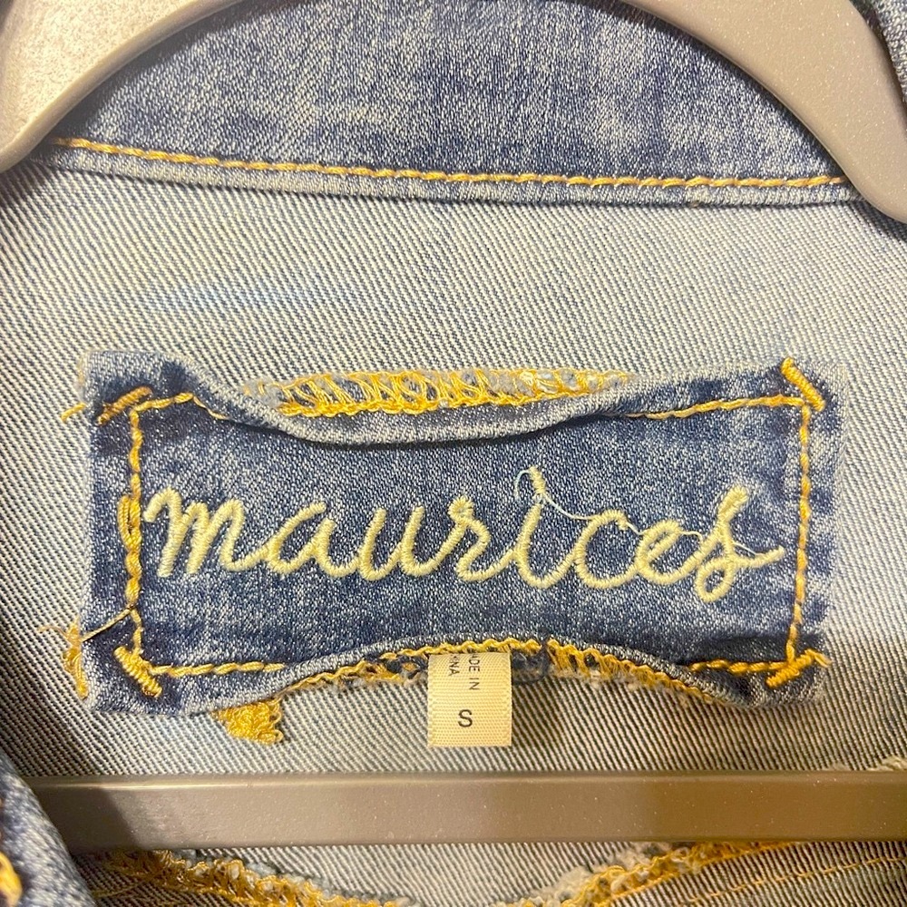 Cropped jean jacket - Picture 3 of 3